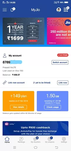 jio number check code online free