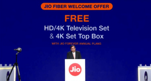 JioFiber Annual Subscription | Users Will Get Free TV, 4K Set Top Box