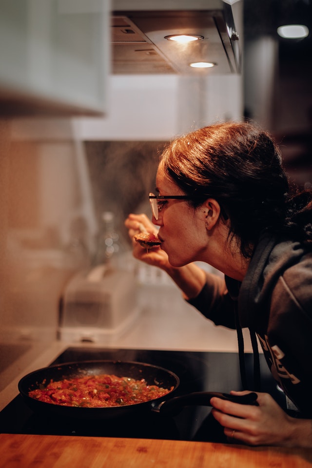 Cooking during lock down of coronavirus outbreak