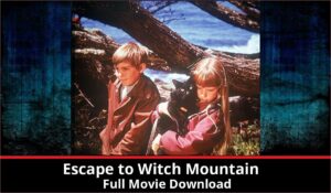 Escape to Witch Mountain full movie download in HD 720p 480p 360p 1080p