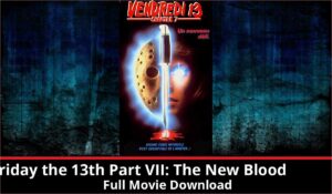 Friday the 13th Part VII The New Blood full movie download in HD 720p 480p 360p 1080p