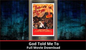 God Told Me To full movie download in HD 720p 480p 360p 1080p