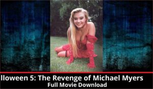 Halloween 5 The Revenge of Michael Myers full movie download in HD 720p 480p 360p 1080p
