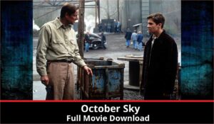 October Sky full movie download in HD 720p 480p 360p 1080p