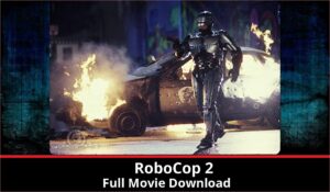 RoboCop 2 full movie download in HD 720p 480p 360p 1080p