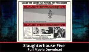 Slaughterhouse Five full movie download in HD 720p 480p 360p 1080p