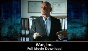 War Inc. full movie download in HD 720p 480p 360p 1080p