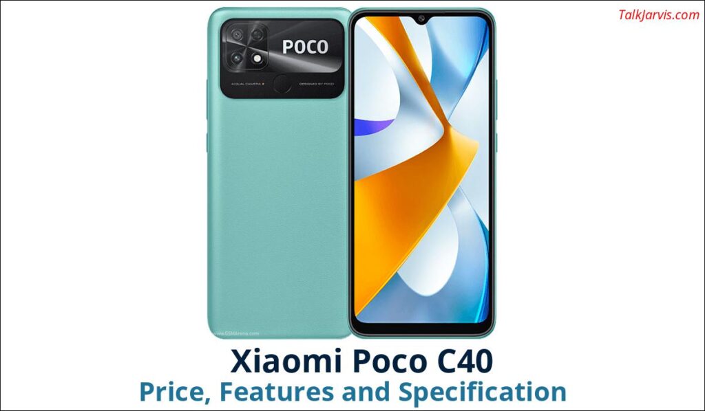 Xiaomi Poco C40 Price Features And Specifications 9444