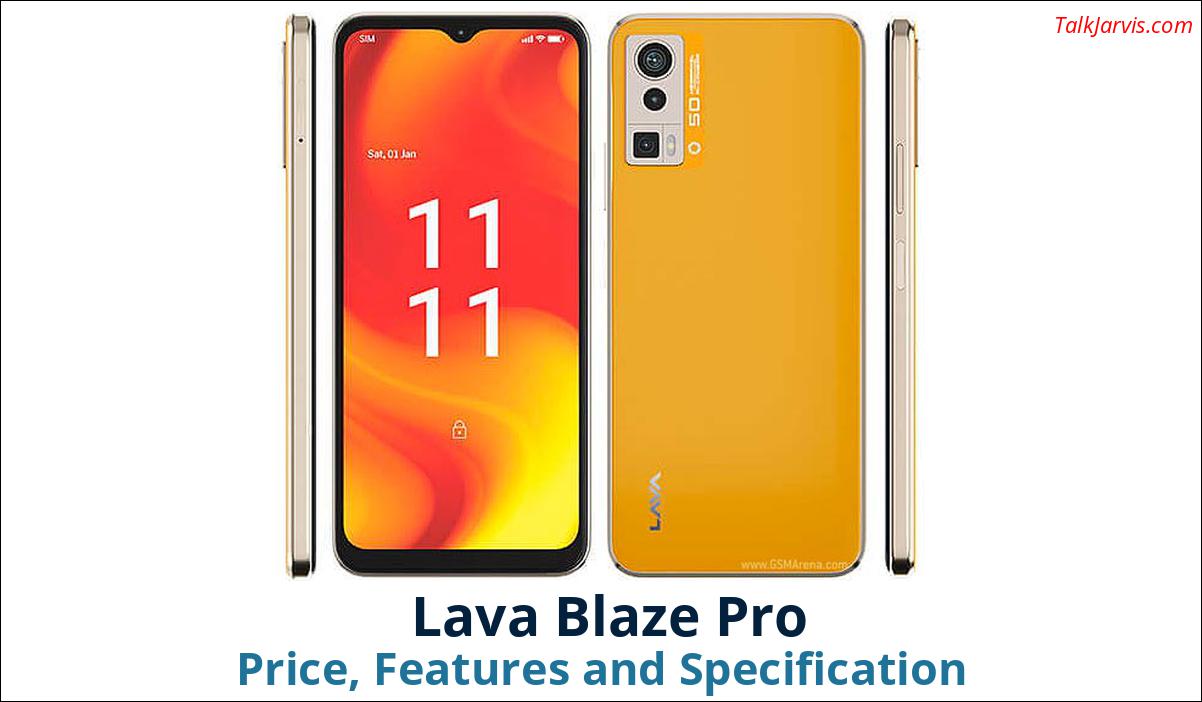 Lava Blaze Pro Price Specifications and Features