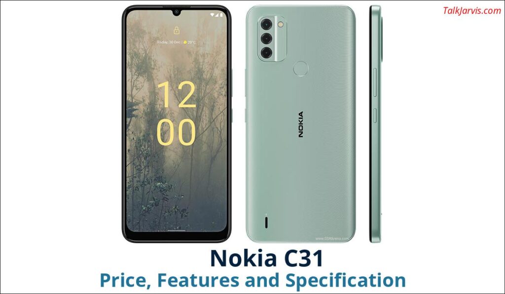 Nokia C31 Price Specifications and Features